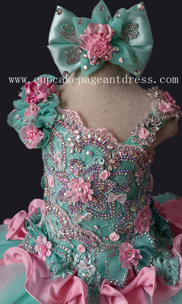 Full glitz cheap pageant dresses