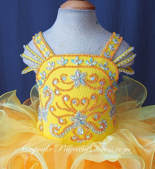 Yellow Pageant Swimwear