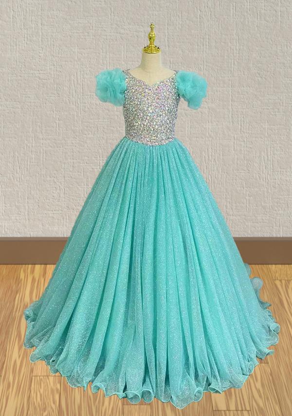 Sparkly sweetheart Beaded Sweethart A Line Glitz Evening Gown