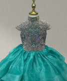 Cap SLeeve Glitz Stunning Teenage Girl Ball Gown