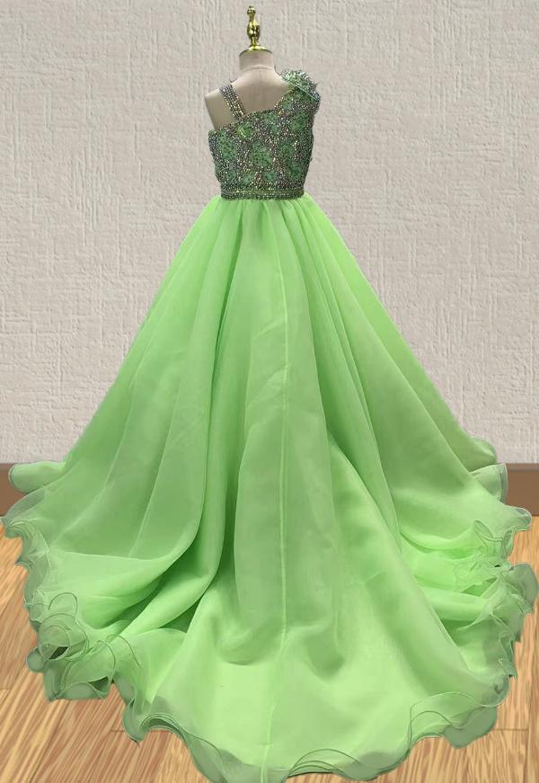 Best Beauty Teenage Girl Sparkly Ball Gowns - CupcakePageantDress