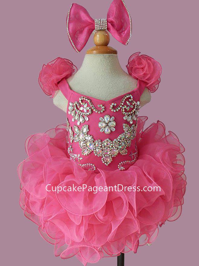 Beautiful Little Princess Baby Girl/Baby Miss Cupcake Pageant Dress - CupcakePageantDress