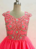 Custom Made Beaded Bodice Exquisite Teen's Formal Wear