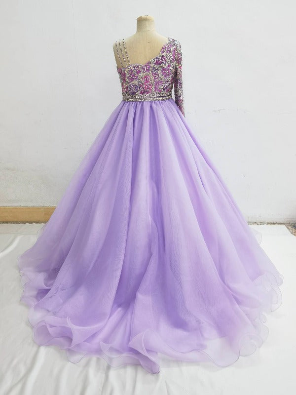 Best Beauty Tween Lilac Pageant Dress Near Me