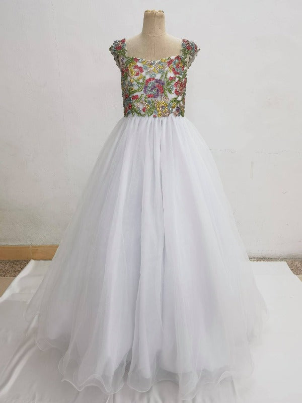 Stylish Best Value Sparkly Pageant Dress for Little Girls