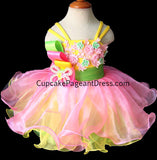 Little Princess/Baby Girl/Baby Miss Natural Baby Doll Pageant Dress - CupcakePageantDress